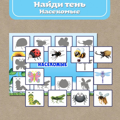 Картинки игры насекомые